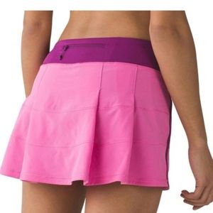 Lululemon Tennis Skirt With Pleated Back